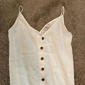 Loft Buttoned Tank